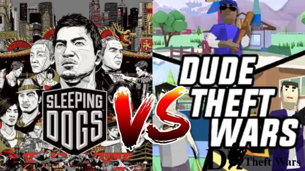 Sleeping dogs vs Dude Theft Wars Mod Apk
