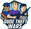 Dude-theft-wars-mod-apk-logo